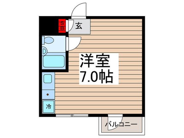 パレドール高砂Ⅰ(314)の物件間取画像